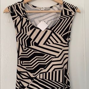Fitted Pattern Dress for Women